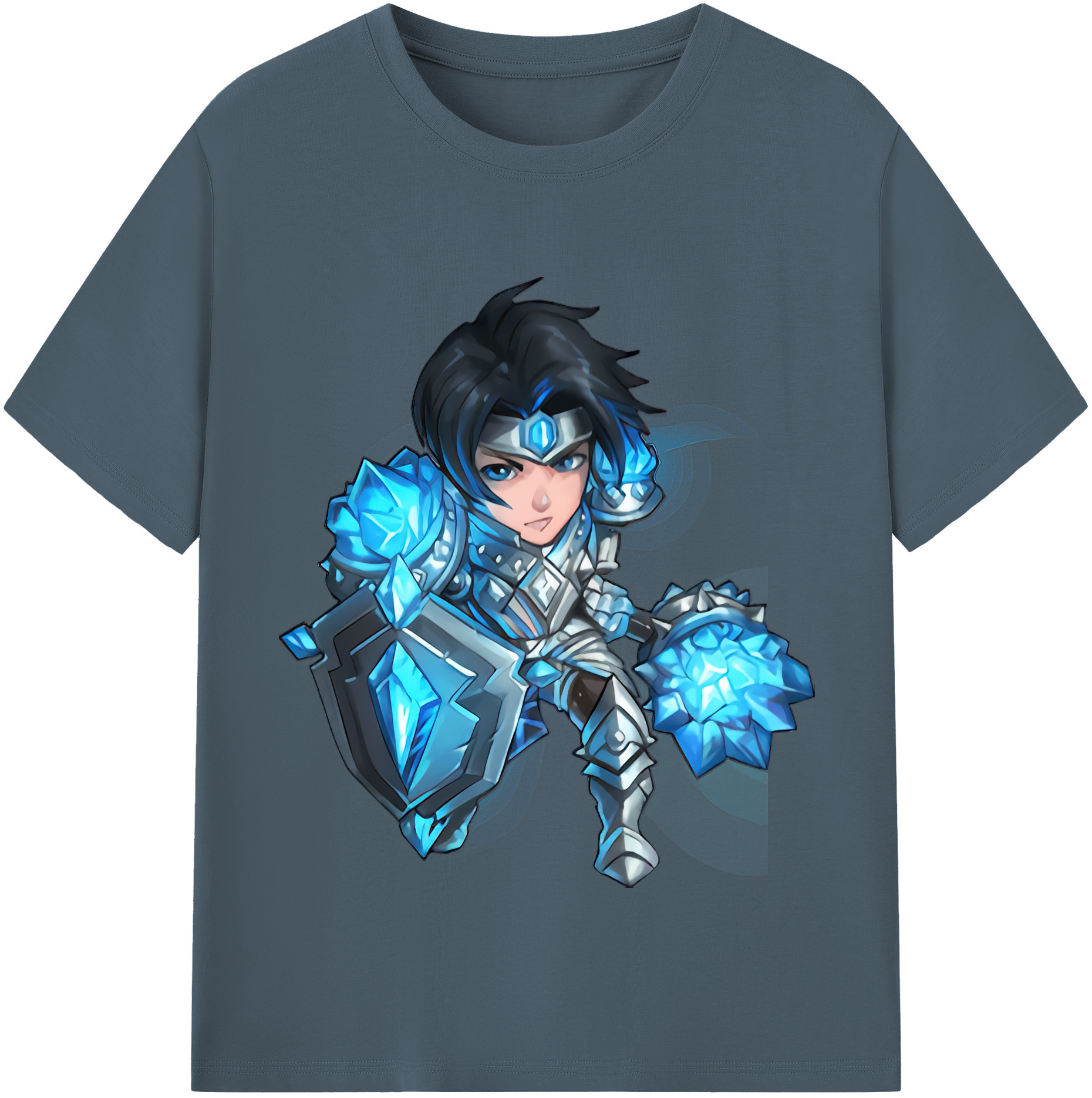 リーグ・オブ・レジェンド League of Legends LOL 綿100％半袖Tシャツ（フロントプリント）